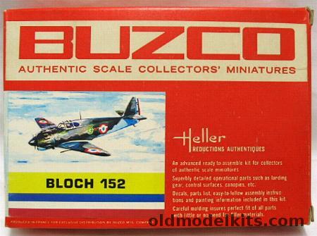 Heller 1/72 Bloch MB 152, 0 plastic model kit